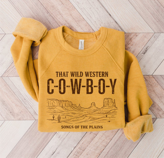 COWBOY WESTERN Graphic Sweatshirt