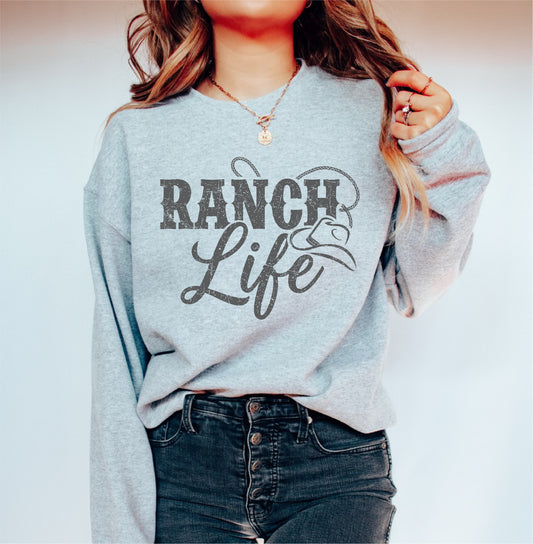RANCH LIFE Graphic Sweatshirt
