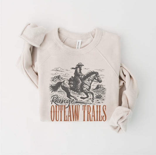 OUTLAW TRAILS COWBOY Graphic Sweatshirt