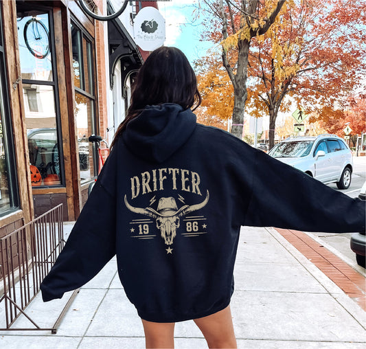 DRIFTER Premium Heavy Weight Hoodie 12oz
