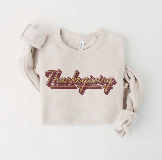 Thanksgiving Vintage Graphic Sweatshirt
