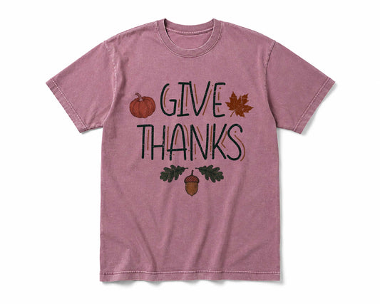 Give Thanks unisex Graphic T-shirt