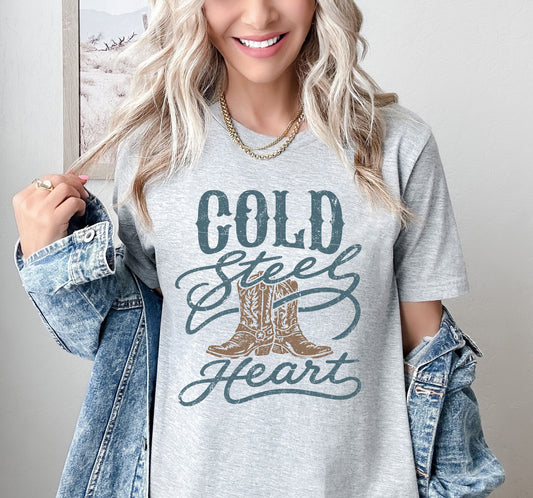 COWBOY BOOTS Graphic Short sleeve T-Shirt