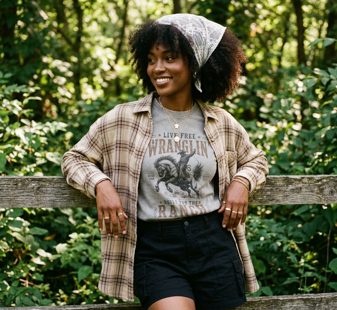 WRANGLIN' RANCH unisex Graphic T-shirt