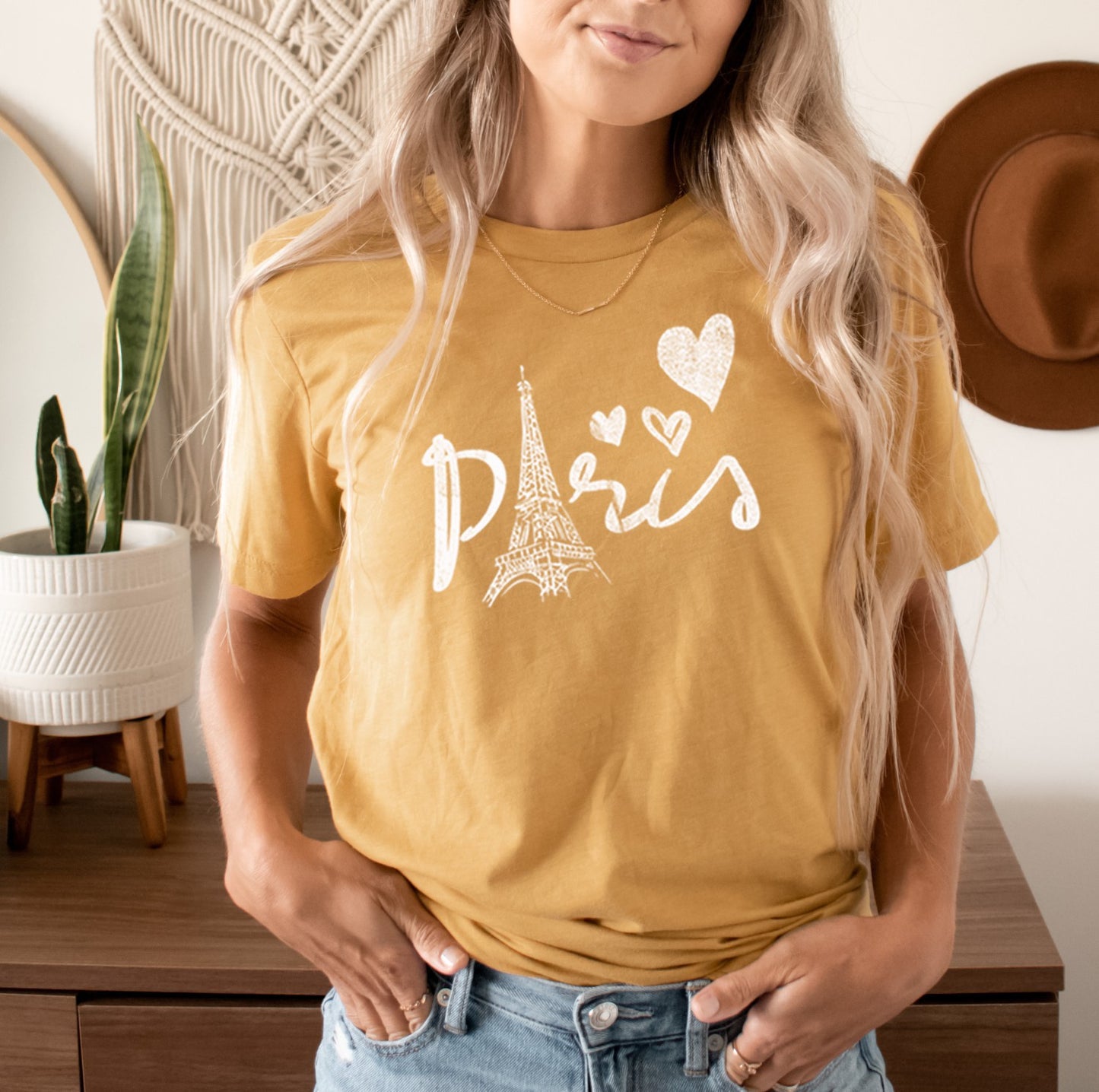 PARIS Graphic Short Sleeve T-shirt Top